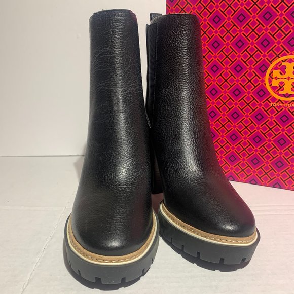 Tory Burch Miller 100MM Lug Sole Bootie - Picture 2 of 6